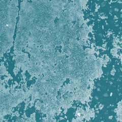 Abstract blue interior highlights future. Architectural background. 3D illustration and rendering. Futuristic infographics aesthetic design.Elegant geometric seamless pattern.Decorative web layout.