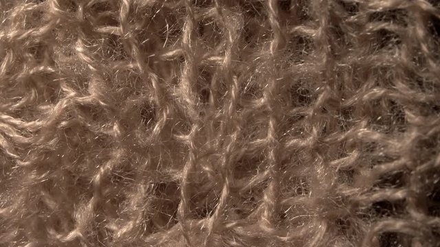 a wool texture pattern closeup macro shot, in 4k 60p 10bit, Apple ProRes422, with external atomos recorder