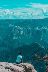 Paisaje Creel, Barrancas del cobre, Chihuahua, Mex.