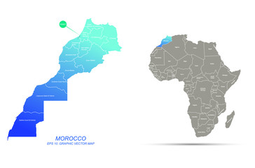africa map. world map of africa countries. 