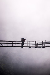 Fototapeta premium real life of people in hkakabo razi the most remote area in northern Myanmar