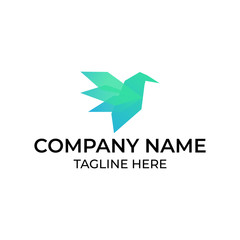 Modern and simple logo design for bird