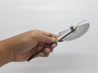 Adjustable Metallic Stainless Steel Protractors for Engineer and Builder Architecture Working Tools...