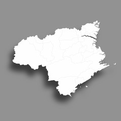 徳島　地図　シルエット　アイコン