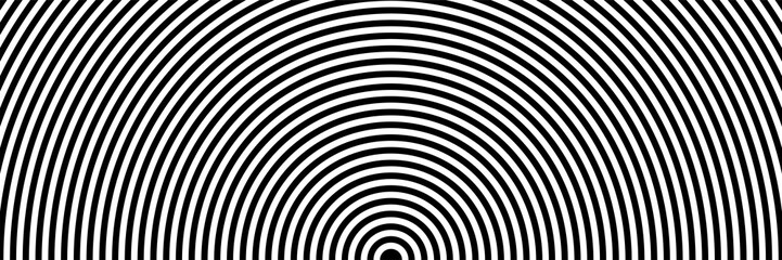 Obraz premium Abstract black and white stripe line pattern design background