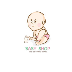 baby graphic icon symbol cartoon