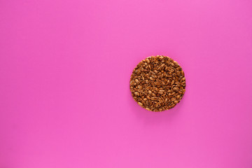 Peanut and Natural Seeds Mexican traditional candy.