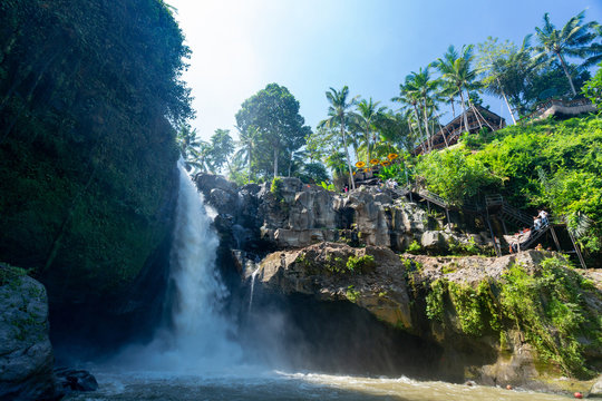 Tegenungan waterfall in Bali, Indonesia	