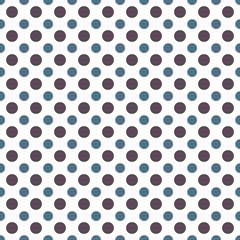 A seamless polka dot pattern background image.