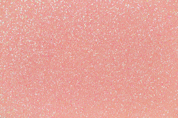 Shining sequins background, pink glitter paper - 320960381