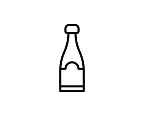 Alcohol line icon