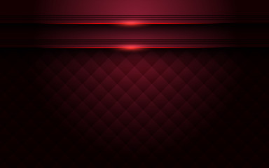 Elegant red background with overlap layers.