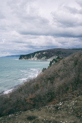 Black Sea in the winter.