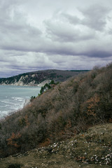 Black Sea in the winter.