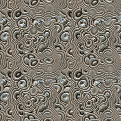Seamless Repeating Silver Texture Pattern Tile