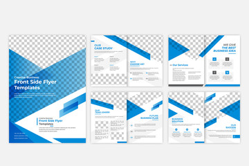 Creative Business Brochure design template fully editable vector