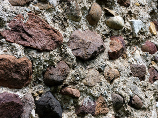 Wall of stones