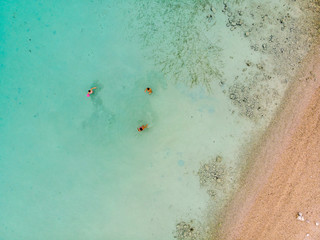 The beach on the Murter island in Croatia