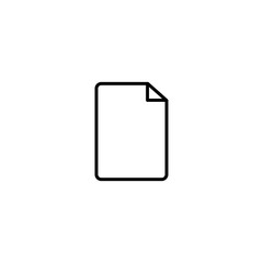 file, paper icon vector illustration