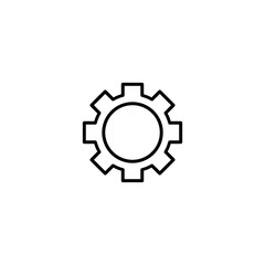 cog, gear icon vector illustration