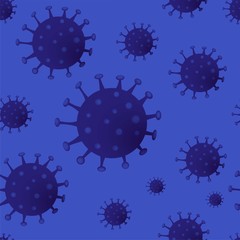 MERS-Cov (Middle East Respiratory Coronavirus Syndrome), New Coronavirus (2019-nKoV). Design concept for protection against a viral pandemic. Quarantine of the novel Coronavirus EPS 