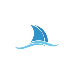 sailing logo vector