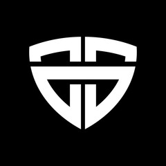 dg shield logo design vector icon 