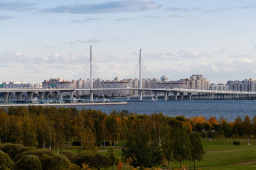Fototapeta premium Bridge in St. Petersburg