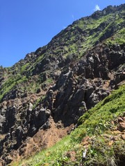 Obraz premium 岩山 壮大