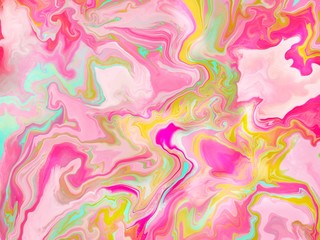 holographic colorful liquid marble background