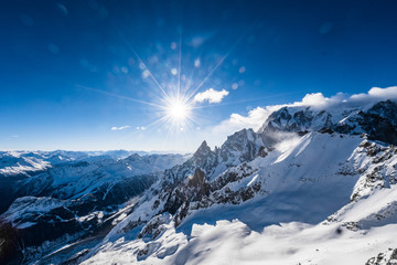 Fototapeta premium Góra Mont Blanc