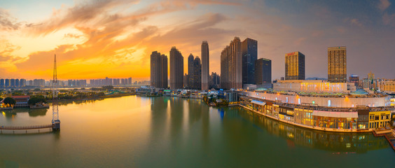 Obraz premium Night view of Quanzhou City, Fujian Province, China
