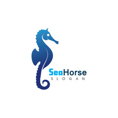 Sea Horse icon logo and symbol creative vector illustration