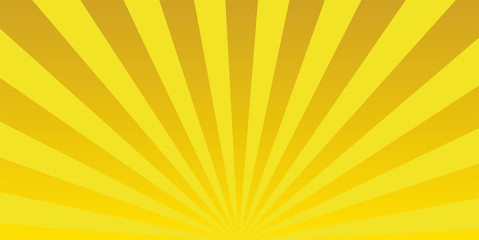 ゴールド系 放射状 背景