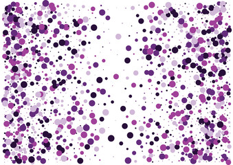 Fototapeta premium Festive color round confetti background. Abstract frame confetti texture for holiday, postcard, poster, website, carnivals, birthday and children's parties. Cover confetti mock-up. Wedding card layout