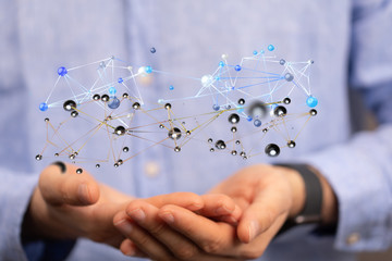 Cloud storage and Computing concept.