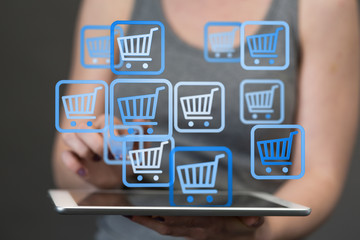 Shopping cart as part of the network in hand . The concept of Innovation in e-Commerce.