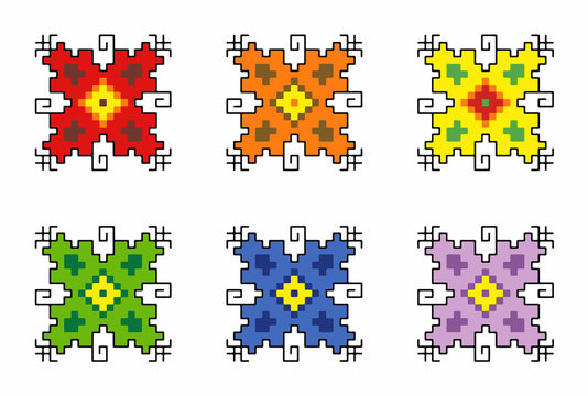 Bulgarian-folk-motif-shevitsa-set-of-6-colors-elements-pattern-0