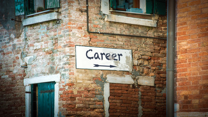 Street Sign to Career