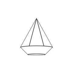 Diamond vector illustration icon logo template