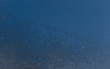 Wassertropfen auf glas, textur