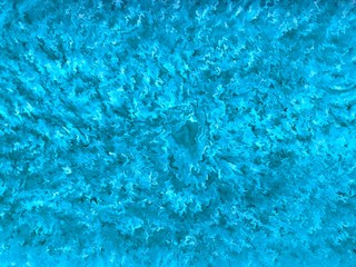 Blue abstract patterns in motion. Cool abstract background.