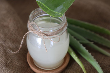 Healthy Natural organic Aloe Juice  