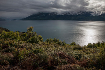 Fototapeta na wymiar Lake Wanaka New Zealand.