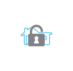 Smart security related icon on background for graphic and web design. Creative illustration concept symbol for web or mobile app