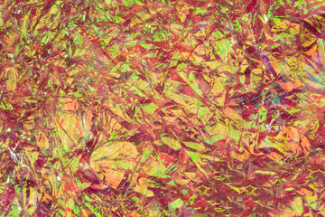psychedelic transparent wrapping paper background 