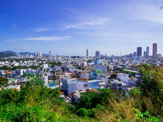 Aerial view of Nha Trang, Vietnam