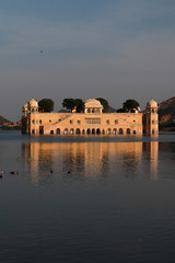 Fototapeta premium jal mahal water palace in Jaipur, rajasthan, india