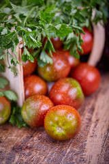 Healthy nutrition, rich in vitamins