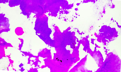 Watercolor purple spots stains on paper seamless texture violet magenta acrylic messy colorful bright painting background